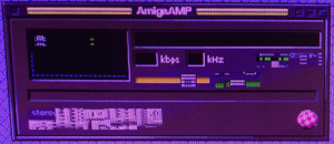 AmigaAMP Radeon corruption at 8 bit